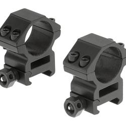 Leapers 25.4mm Mount Rings Medium - R&eacute;f: RGWM-25M4