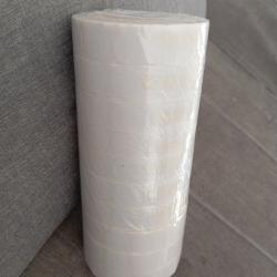 lot de 10 rouleaux de gommettes blanches tir sportif