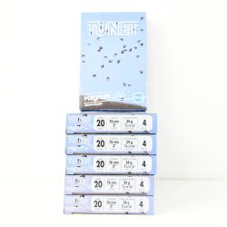 6 Boites de Cartouches Tunet Magnum 610 calibre 20