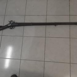 Rare Fusil infanterie type 1822 T  manufacture Jalabert Saint Etienne