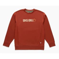 Sweat &agrave; Capuche Zipp&eacute; en Polaire Technique BBFL70 brique