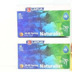 25 Balles Lapua Naturalis Cal 30-06