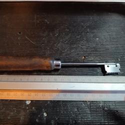 Rare outil a quadriller crosse de fusil carabine armurier professionnel r&eacute;glable