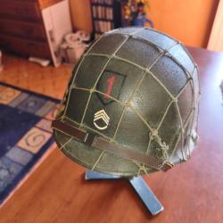 Casque Us ww2 de reconstitution
