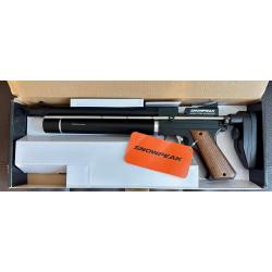 PISTOLET PCP SNOWPEAK PP750 L C4.5 (Neuf sous garantie) + plombs + cibles