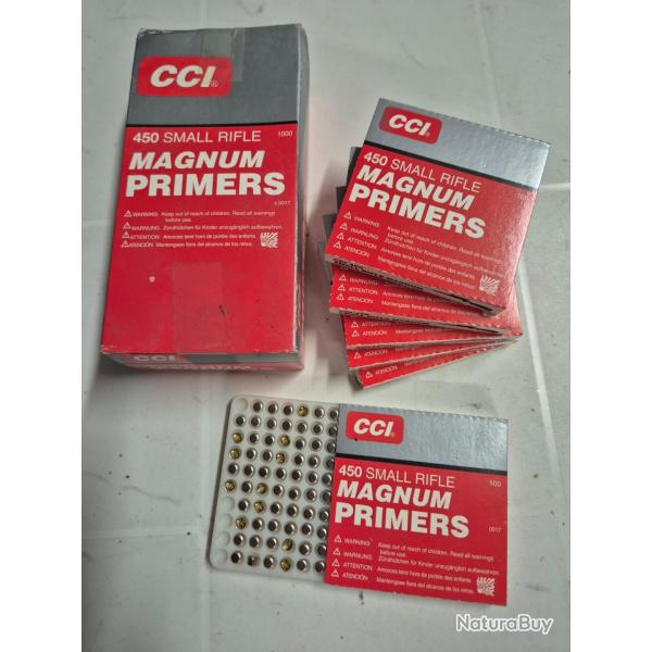 Amorces CCI MAGNUM small rifle