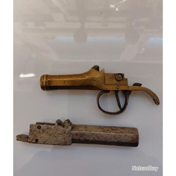 Pistolet � poudre noire arme