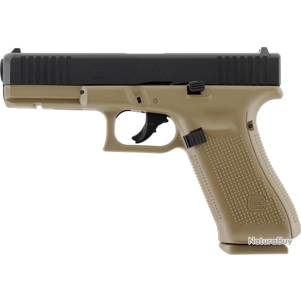 UMAREX PISTOLET GLOCK 17 GEN5 CAL 43 PAINTBALL T4E COYOTE FRENCH ARMY