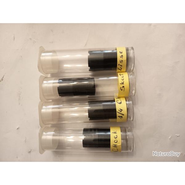 Lot de chokes pour fusil Browning en calibre 12
