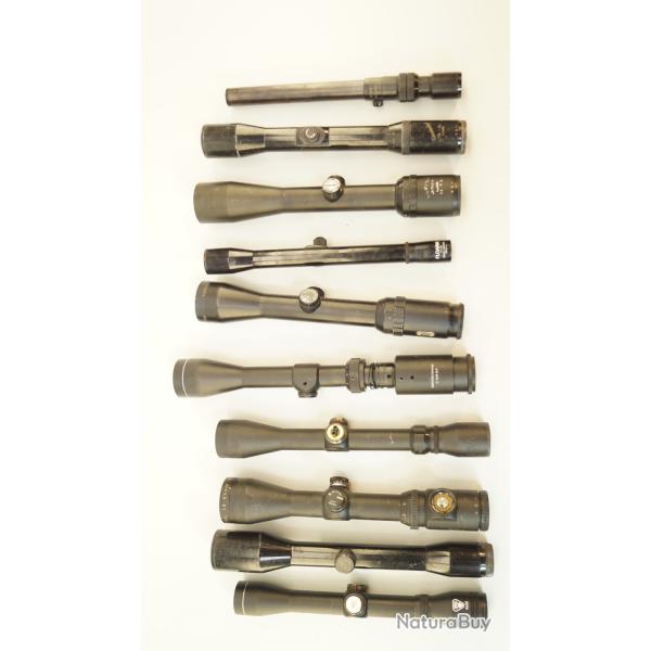 lots de lunette tir chasse pour ench�re 1� sans prix de r�serve
