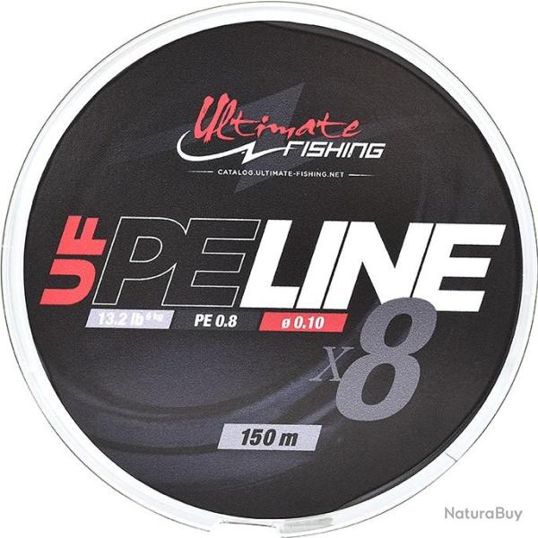 Tresse Ultimate Fishing PE Line X8 Green 200m PE 1.5 200m 24,2lb