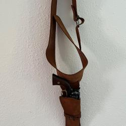 Holster revolver cuir