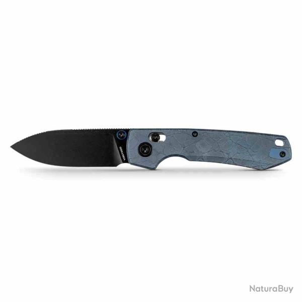 Couteau Vosteed Raccoon TiSlim Lame Acier CPM S35VN Satin Manche Titane Top Lock Clip VOSA4510