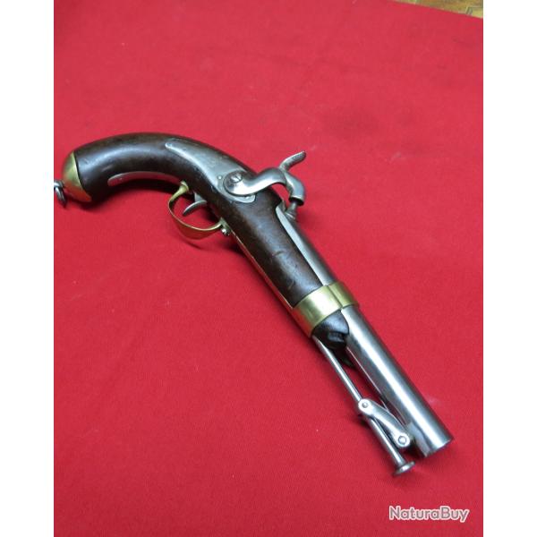 Beau Pistolet Melle 1837 Marine