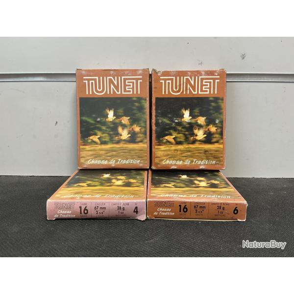 Pack de 31 cartouches TUNET CAL.16 long.67mm