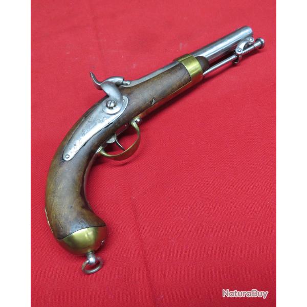 RARE Pistolet melle 1842 Marine attribu� & grav�