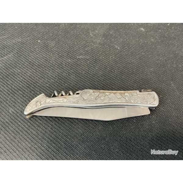 Couteau PRADEL AUVERGNE M�TALLIQUE