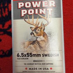 Winchester Power Point 6.5x55 mm swedish