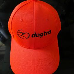 Casquette DOGTRA orange fluo