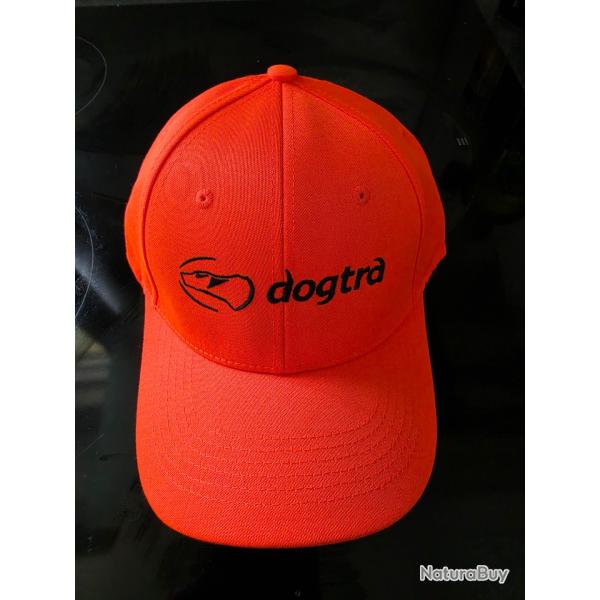 Casquette DOGTRA orange fluo