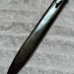 Fourreau pour ba&iuml;onnette allemande 98k fabrication fran&ccedil;aise Ch&acirc;tellerault JWH42 - WW2