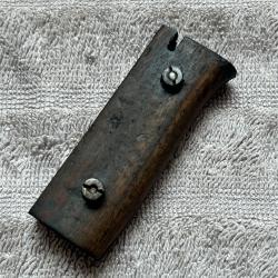Paire de plaquette et vis originale pour ba&iuml;onnette allemande 98k - WW2
