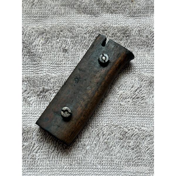 Paire de plaquette et vis originale pour ba�onnette allemande 98k - WW2