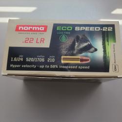 MUNITIONS NORMA ECO SPEED-22 LR