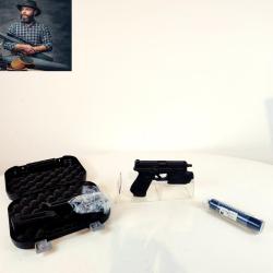 (3083) Pistolet Glock 44 Cal.22 LR - Occasion