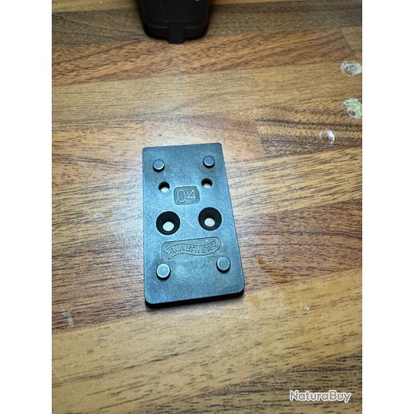 Interface plaque adaptatrice WALTHER Pdp gen 2 numero 04 Leupold Delta Point