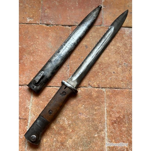 Ba�onnette allemande 1884/98 dents de scie - WW1