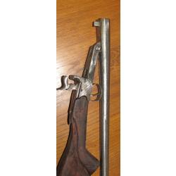 Fusil a broche de braconnier du XIX &egrave;me