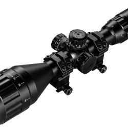 Lunette de Vis&eacute;e 3-9x50 Lumineuse Mil-Dot Chasse Tir Sportif Rail Weaver Picatinny Parasol