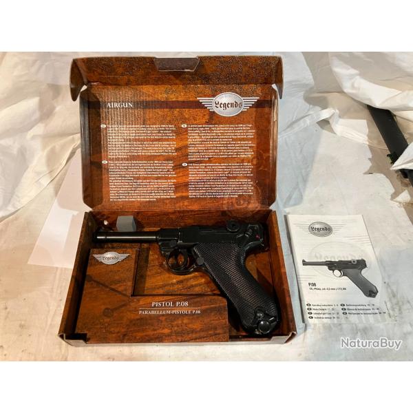 Pistolet P08 4.5mm spirit of legends