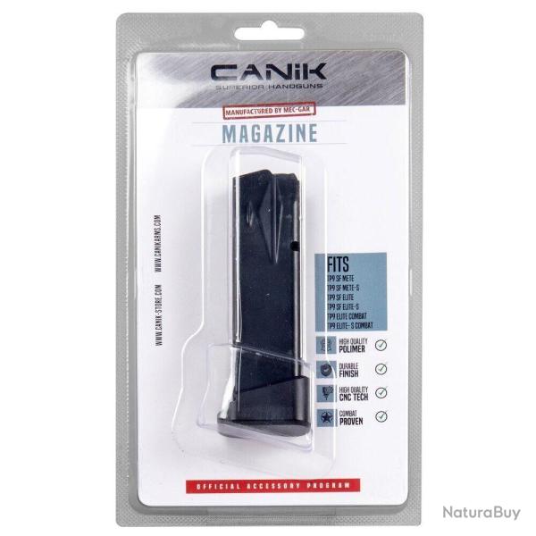Canik Chargeur TP9 18 Coups (15 Cps +3 Talon Alu)