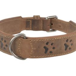 COLLIER CHIEN CUIR 55cm