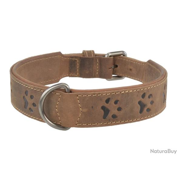 COLLIER CHIEN CUIR 65cm