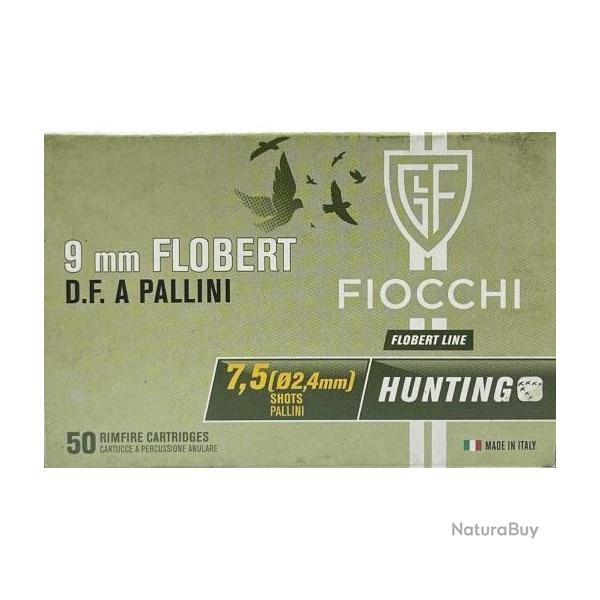 Munitions FIOCCHI cal.9mm flobert n�7,5 par 50