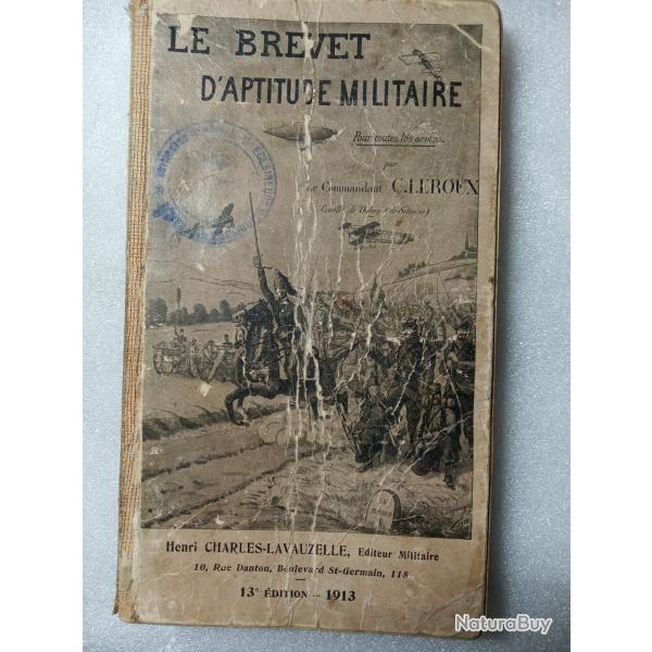 Le brevet d'aptitude militaire 1913