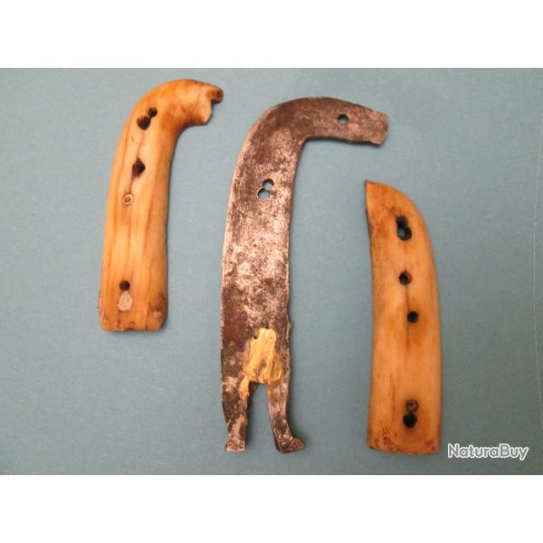 ARMATURE DE POIGNEE POUR SABRE ORIENTAL TYPE CHAMCHIR / SHAMSHIR