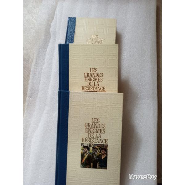 Les grandes �nigmes de la r�sistance. 3 volume.