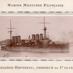 Carte Postale Navire Militaire Fran&ccedil;ais "Waldeck-Rousseau" -N&deg;8311