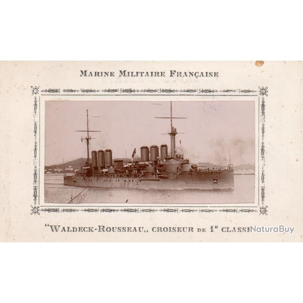 Carte Postale Navire Militaire Fran�ais "Waldeck-Rousseau" -N�8311