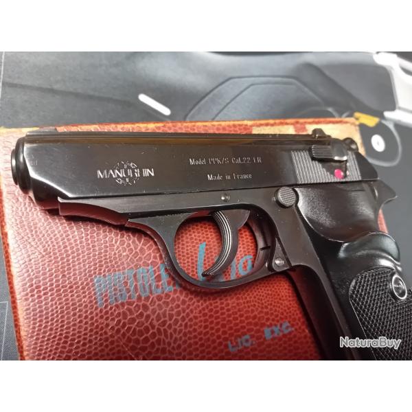 PISTOLET PPKS MANURHIN 22 LR