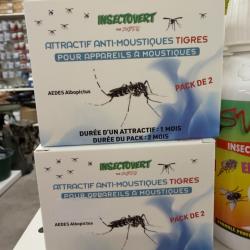 Attractif Anti-Moustiques Tigres pour appareil &agrave; moustique