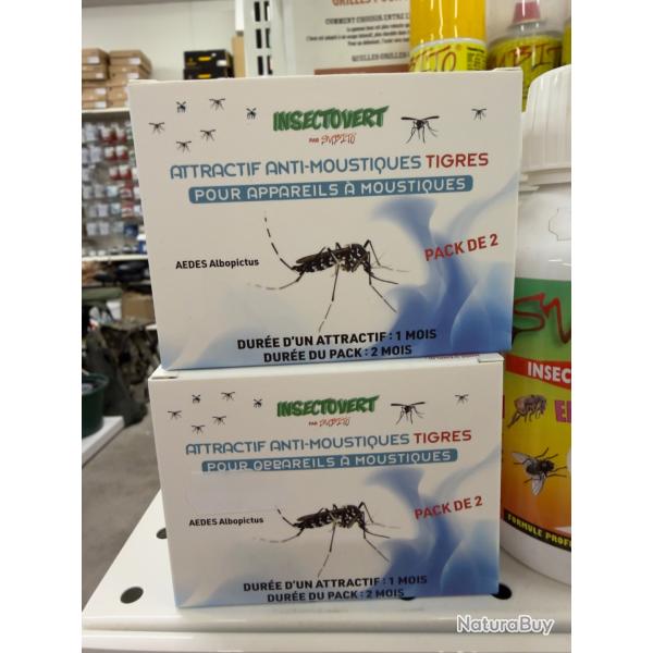 Attractif Anti-Moustiques Tigres pour appareil � moustique