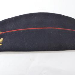 Calot m/ bonnet de police d'achat priv&eacute;, capitaine TDM Troupes de Marine, Infanterie, ann&eacute;es 1941-45
