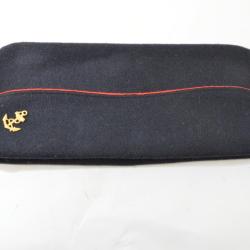 Calot / bonnet de police fantaisie, troupes coloniales, TDM marsouin taille 58.