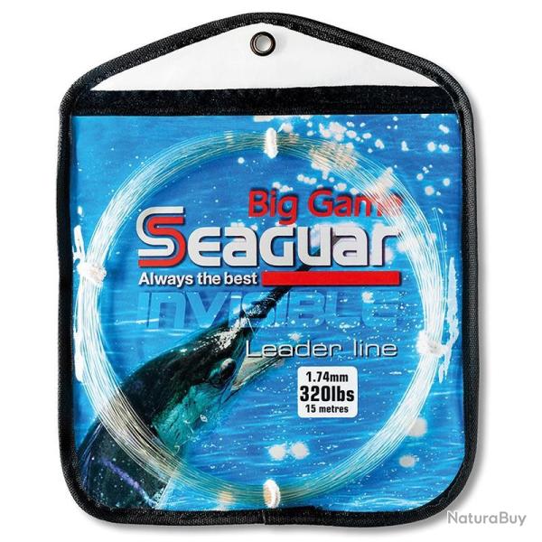 SEAGUAR BIG GAME LEADER LINE 30M 55LBS 0.62MM