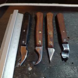Outils sculpture sur bois professionnels